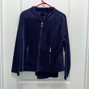 Dress Barn Navy Blue Tracksuit
